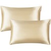 Silky Pillowcases Set for Hair - Pillowcase Covers with Envelope
