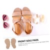Baluue 2pairs Beige Anti- Forefoot Mats Absorb Sweat High Heel