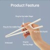 Edison Training Chopsticks for Adults Right Handed, Beginner Easy Helper