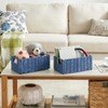 Vagusicc Small Wicker Storage Baskets, Set of 2 Storage Basket