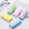 12 Pack Microfiber Cleaning Cloths Color Glasses Cloth Lens Wipes