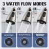 Kitchen Faucet Head Replacement, 3-Function Pull Down Spray Head with