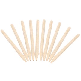 Healifty Scratching Wooden Brush Graffiti Brush Bamboo Brush DIY Art Painting Craft Tools 30 Pieces
