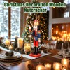 Codesteel Christmas Nutcracker Figures 15 Inch Wooden Nutcracker King with