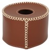 Gas Tank Protective Case PU Leather Fuel Cylinder Canister Storage