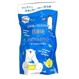 Charlie Shaved Ice Bath Bullet, 6 Pieces, 6 Doses, 8.5 oz (240 g), Bicarbonate x Epsom Salt, Cool Mint, Menthol, Heat Protection, Sparkling Bath Salt, Bath Salt, Bath Salt, Made in Japan