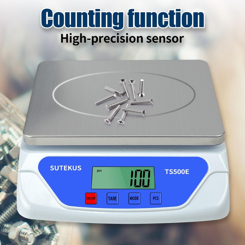 Sutekus Digital Scales 0.04oz to 55lbs - Precise Kitchen Scale