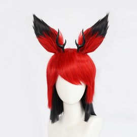 Hazbin Cosplay Accessory Set Alastor Horns Clips Hair Clips Anime Merch Clothing Decoration Accessories 2 Pcs