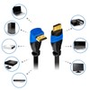 deleyCON (4.93 ft.) 1.5m HDMI 270° angle cable - compatible