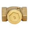 Eastman Brass Swing Check Valve, 1 Inch IPS, Brass Plumbing
