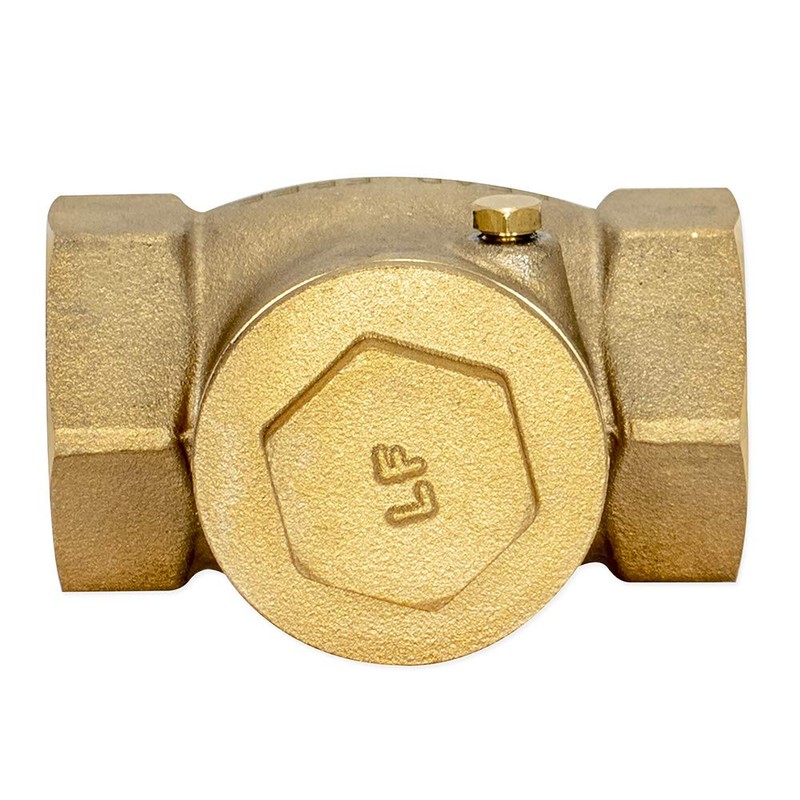 Eastman Brass Swing Check Valve, 1 Inch IPS, Brass Plumbing