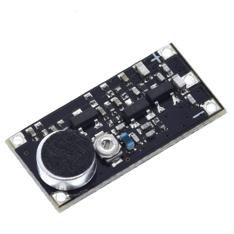 TECNOIOT 2pcs 88-115MHz FM Wireless Transmitter Module with Microphone Adjustable