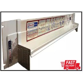 SureSill 42 in. White PVC Sloped Head Flashing for Door & Window Installation & Flashing
