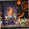 Calendario de Adviento de Halloween con 24 Figuras de Gnomos