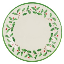 Lenox 863669 Holiday 4-Piece Melamine Dinner Plate Set