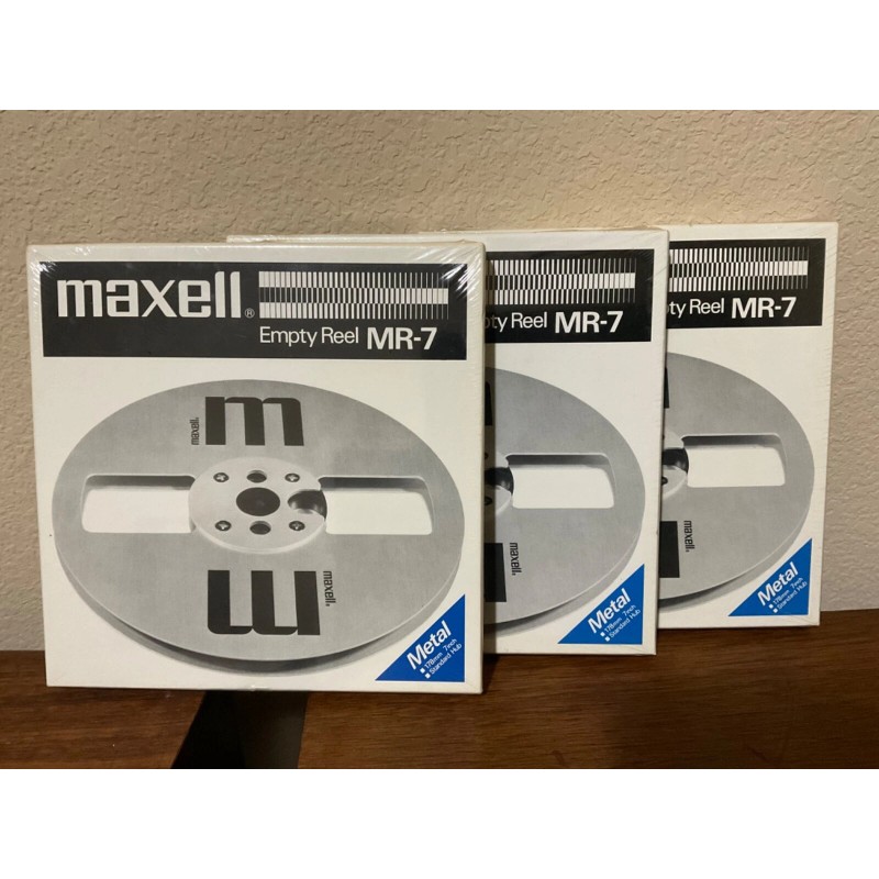 Maxell MR-7 Metal Empty Reel 18 cm (7") - ORIGINAL(1)