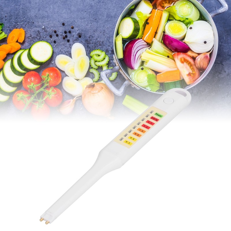 Electronic Salinity Tester PenType Vegetable Soup Saltiness Concentration Test Portable