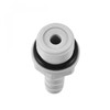 sourcing map PVC Barb Hose Fitting Connector Adapter 6mm or