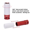 CASOMAN 1/2 Inch Drive Wheel Protector Impact Socket, 1/2 Inch