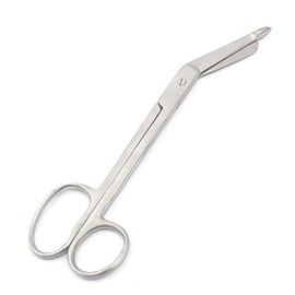 PRECISE CANADA SCISSORS: 4.5" BANDAGE SCISSOR WITH ONE LARGE RING 4 1/2"