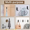 Gonggi 4pcs Glod Foldable Coat Hook for Wall - Heavy