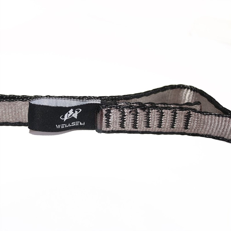 wellsem 23kn Daisy Chain Sling Rock Safety Climbing Strap Adjustable
