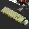 Backlit Keyboard and Mouse Wireless, Full Size, Quiet Input, Ergonomic