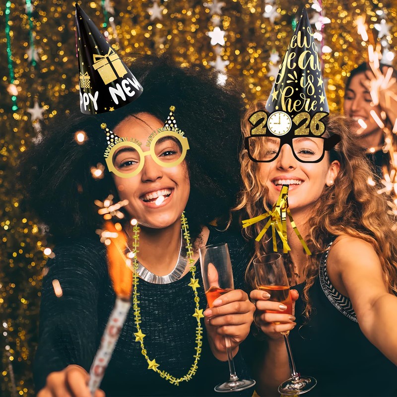 Fogcosy 22 Pcs New Years Eve Decorations 2026, Happy New