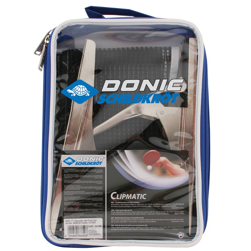 Donic-Schildkröt Clipmatic Table Tennis Net One Size Fits All