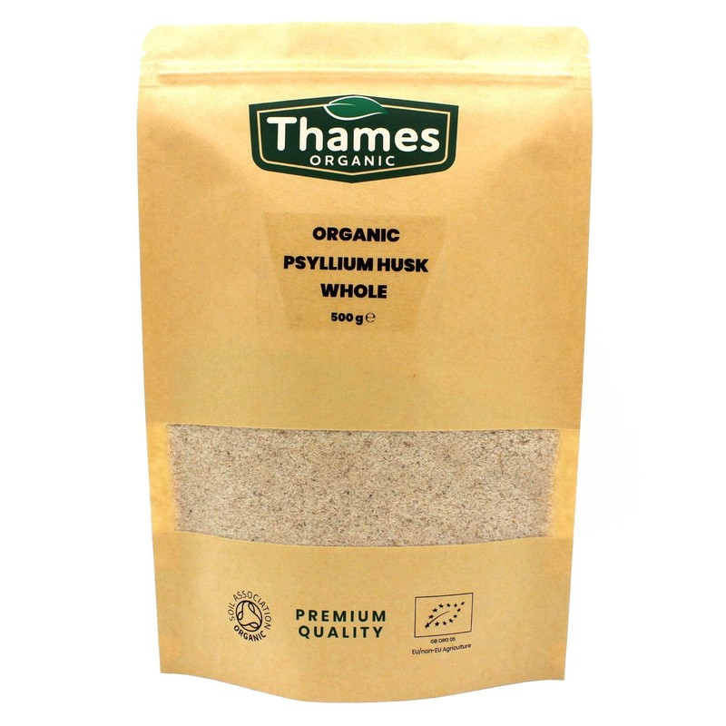 Thames Organic Organic Psyllium Husk Whole - High Protein, High