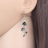 RAIDIN Acrylic Cute Creative Mushroom Dangle Drop Earrings for Women
