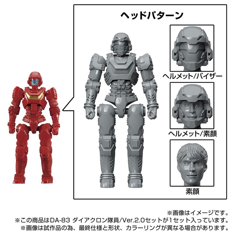 Diaclone DA-83 Diaclone Personnel / Ver.2.0 Set