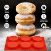 Caketime Silicone Muffin Top and Egg Mold Pan – 3-Inch