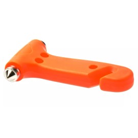 SE 2 Pack Orange Window Breaker Hammer Seat Belt Cutter Escape Survival Tool Car
