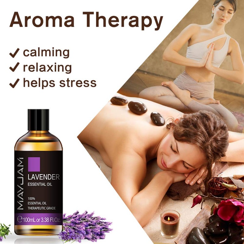 MAYJAM Aroma Oil Lavender Essential Oil 100ml Essential Oil Natural