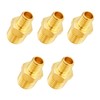 Tnuocke 5pcs 1/4 NPT Male x 1/8 NPT Male Solid