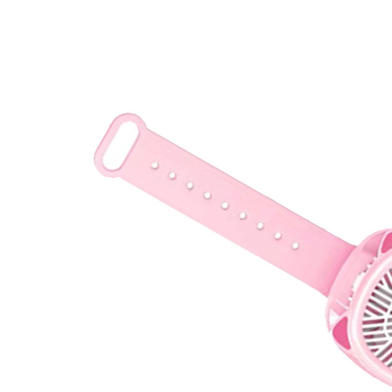 Mini Fan Watch USB Charging Rechargeable 3 Gear Portable Wrist