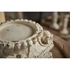 SOFE Column Pedestal Stand for Decoration Display, Distressed White Small
