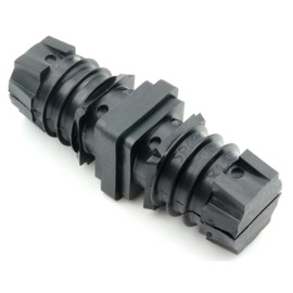 Design61 2 x 2-Way Connector Pipe Connector for Square Tubes 25 x 25 x 1.5 mm