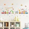 Anime Trolley Train Wall Stickers Kids Small Train Wallpaper Sticker