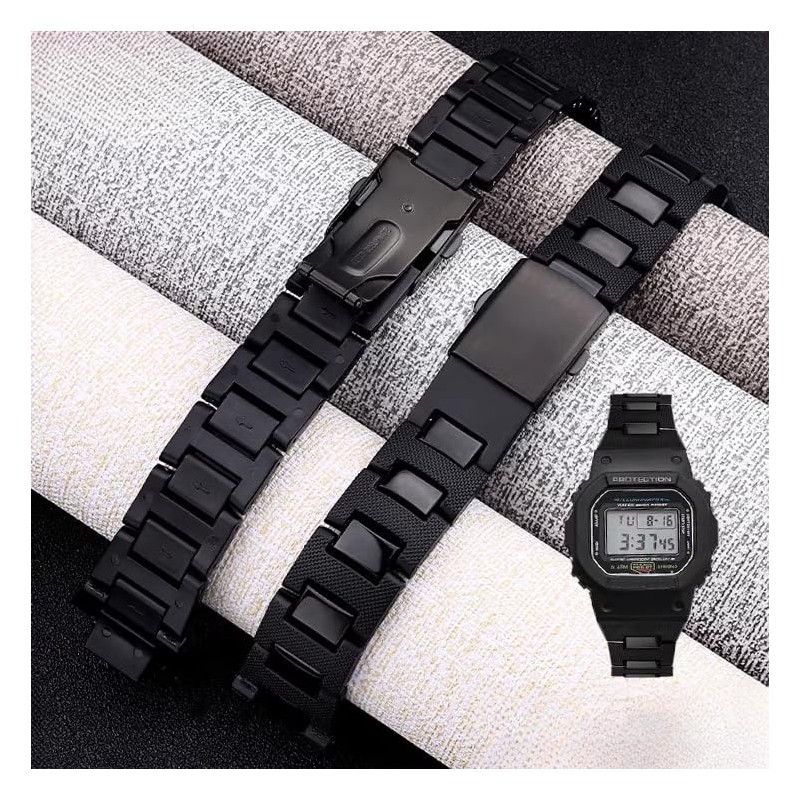 [syzynicy] Gshock DW-6900 DW5600 GW-M5610 GA-2100 Steel Light Strap 16mm