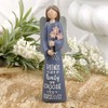Blossom Bucket Friends are Family' Angel W/Flowers Home décor