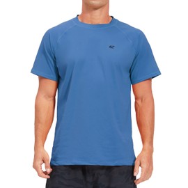 Camisetas de natación para hombre, protección solar UPF 50+, playera de secado rápido, para pesca, playa