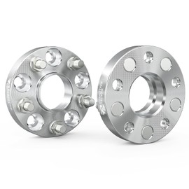 Espaciadores de rueda de 5 x 114,3, 1 pulgada (25 mm), 5 x 4,5, centrados en el cubo con pernos M12 x 1,5 y orificio de cubo de 64,1 mm, compatibles con Acura CL, RSX, RL, TL, Prelud