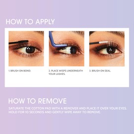 Falscara Multipack, False Eyelashes, Lash Clusters, 'L Curl', 12mm-14mm-16mm, Includes 24 Assorted Lengths Wisp, Contact Lens Friendly, Easy to Apply, Reusable Lash Clusters