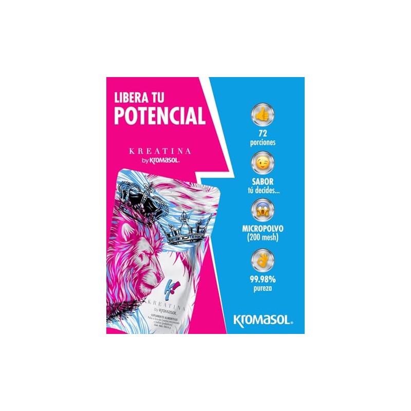 Kreatina by Kromasol (Creatina micronizada)