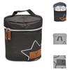 Cangaroo Charlie Thermal Bag for 2 Baby Bottles Zip Handle,