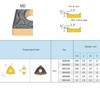 FomaSP Insertos de carburo para acero WNMG432 / WNMG080408 para