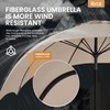 Ayge 9FT Large Outdoor Patio Umbrella Market Table Umbrella-UV Resistant,