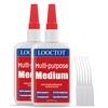 60g(2.12 oz) Medium CA Glue Premium Adhesive. All Purpose,Quick Drying